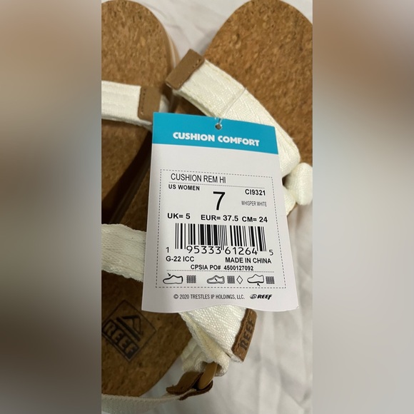 REEF CUSHION REM HI size 7 in white - Picture 3 of 6